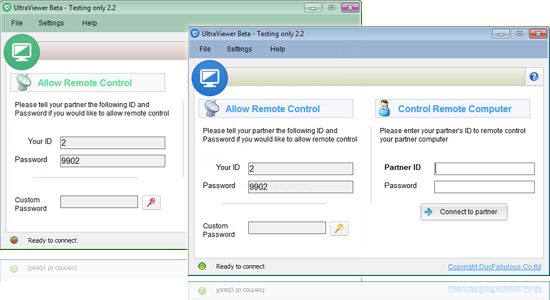 Phần mềm điều khiển từ xa Ultraviewer